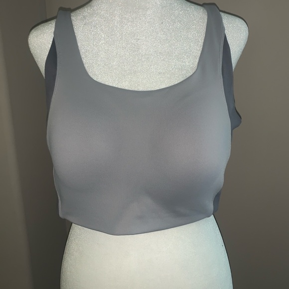 Large Crane Gray Padded No Wire Bra, NWOT - Picture 1 of 4